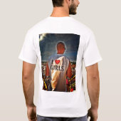 I Herz-Mädchen - Pocketburgers T-Shirt (Rückseite)
