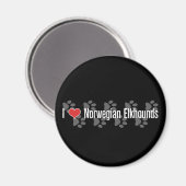 I (Herz) Magnet (Vorderseite/Rückseite)