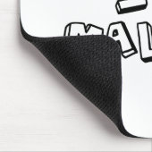 I Herz Malibu Mousepad (Ecke)