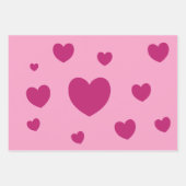 I Herz MAMA Geschenkpapier Set (Vorderseite 3)