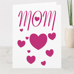 I Herz MAMA Karte