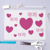 I Herz MAMA Seidenpapier (Handwerk)