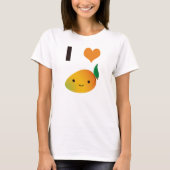 I Herz-Mango T-Shirt (Vorderseite)