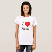 I HERZ-MATHE-LIEBE T-Shirt (Vorne ganz)
