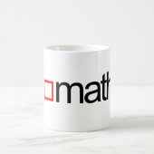 I Herz-Mathematik Kaffeetasse (Mittel)