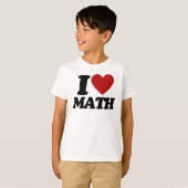 I Herz-Mathematik T-Shirt (Vorne ganz)
