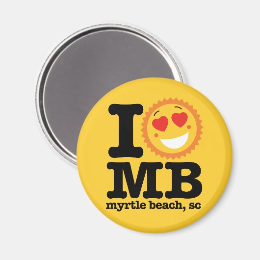 I (Herz) MB Magnet (Vorderseite/Rückseite)