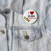 I Herz mein Band-Freund Button (Beispiel)