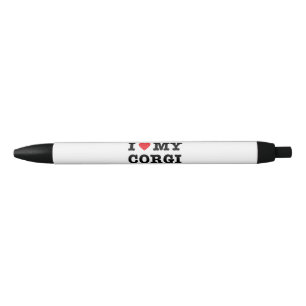 I Herz mein Corgi-Stift Kugelschreiber