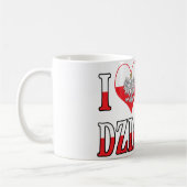 I Herz mein Dziadzia Kaffeetasse (Links)