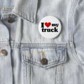 I Herz mein LKW Button (Beispiel)