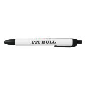 I Herz mein Pitbull-Stift Kugelschreiber (Unterseite)