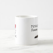 I Herz mein Wegie Kaffeetasse (Mittel)