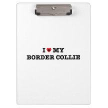 I Herz meine Border-Collie