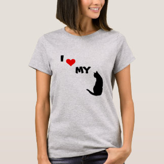 I (Herz) meine Katze T-Shirt
