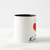 I Herz meine Labradoodle Tasse (Mittel)