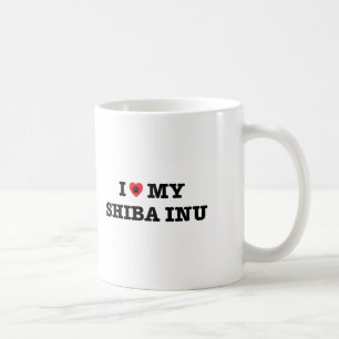 I Herz meine Shiba Inu Kaffee-Tasse Kaffeetasse