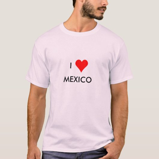 i Herz mexico T-Shirt (Vorderseite)