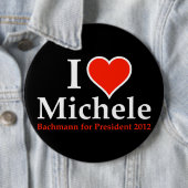 I Herz Michele Bachmann Button (Beispiel)