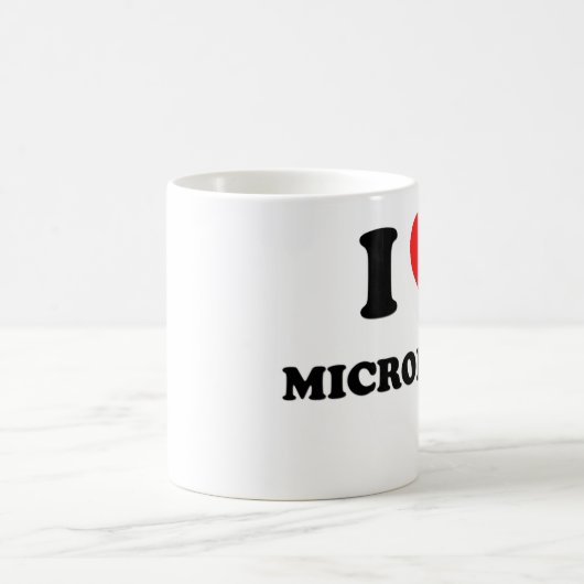 I Herz-Mikrofiche Kaffeetasse (Mittel)