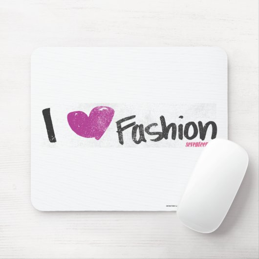 I Herz-Mode-Aqua Mousepad (Mit Mouse)