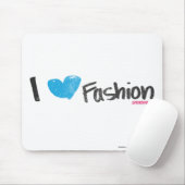 I Herz-Mode-Gelb Mousepad (Mit Mouse)