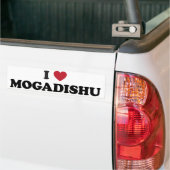 I Herz Mogadischu Somalia Autoaufkleber (Auf Lkw)