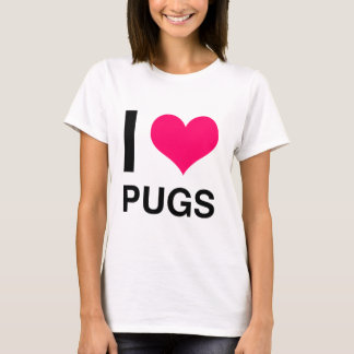 I Herz-Möpse T-Shirt