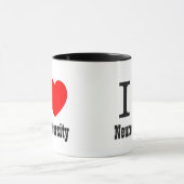 I Herz Neurodiversity/I LIEBE Neurodiversity Tasse (Zentrum)