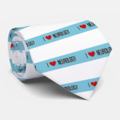 I Herz-Neurologie Krawatte (Gerollt)