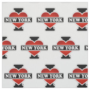 I Herz New York Stoff