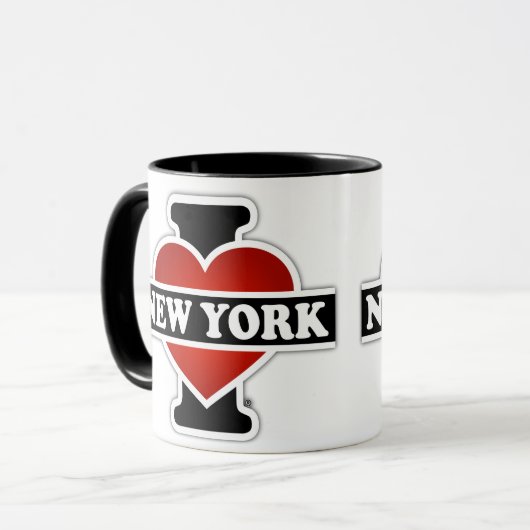 I Herz New York Tasse (Vorderseite Links)