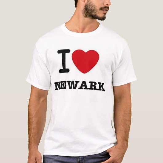 I Herz Newark T-Shirt (Vorderseite)