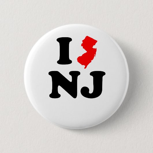 I Herz NJ Button (Vorderseite)