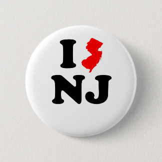 I Herz NJ Button