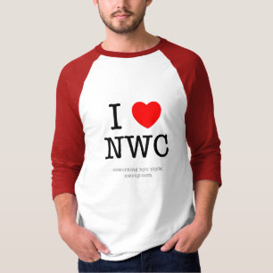 I Herz NWC - Rot T-Shirt