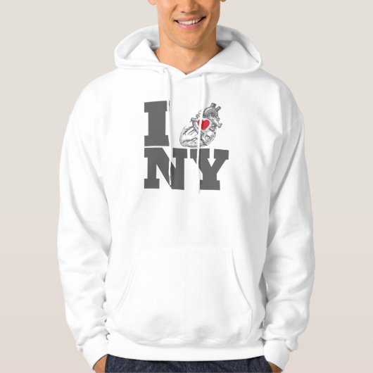 I Herz NY Hoodie (Vorderseite)