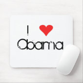 I Herz Obama Mousepad (Mit Mouse)