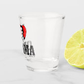 I Herz Obama Schnapsglas (Rechts)