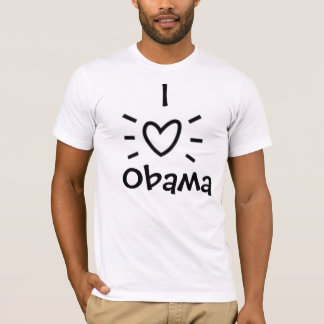 I "HERZ" OBAMA! T-Shirt