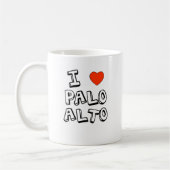I Herz Palo Alto Kaffeetasse (Links)
