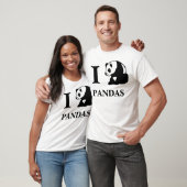 I Herz-Pandas T-Shirt (Unisex)