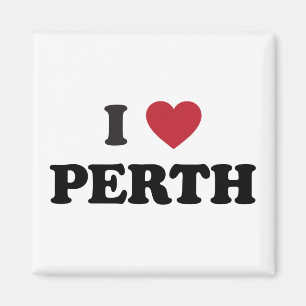 I Herz Perth Australien Magnet