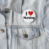 I Herz Pflege Button (Beispiel)