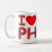 I Herz PH - Tasse (Links)