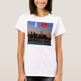 I Herz Philly Dämmerungs-T-Shirt T-Shirt