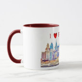 I Herz Philly Farbskizze-Tasse Tasse (Links)