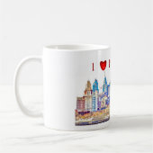 I Herz Philly Farbskizze-Tasse Tasse (Links)