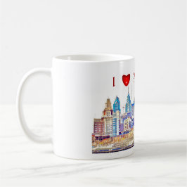 I Herz Philly Farbskizze-Tasse Tasse