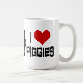 I Herz Piggies coffe Tasse